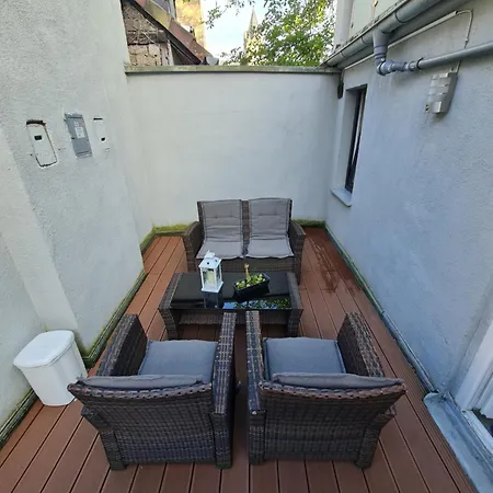 Appartement Cityapartment Mit Terrasse Bis 4 Personen Zentrum Direkt Stadtmitte Rheinpromenade Neuwied